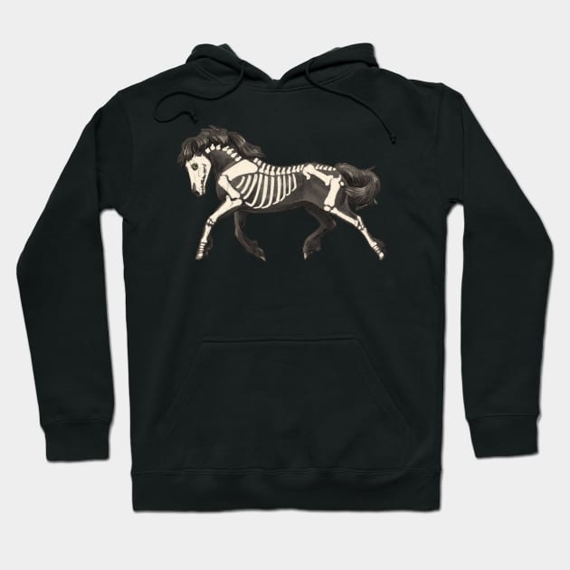 Skelehorse Hoodie by ponysprout